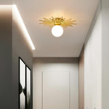 Load image into Gallery viewer, Gold Metal Living Room Chandelier