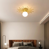 Load image into Gallery viewer, Gold Metal Living Room Chandelier