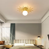 Load image into Gallery viewer, Gold Metal Living Room Chandelier