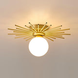 Load image into Gallery viewer, Gold Metal Living Room Chandelier