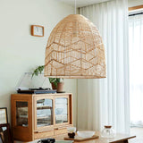 Load image into Gallery viewer, Handmade Basket Rattan Pendant Light Shades For Living Room