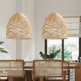 Load image into Gallery viewer, Handmade Basket Rattan Pendant Light Shades For Living Room