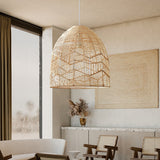 Load image into Gallery viewer, Handmade Basket Rattan Pendant Light Shades For Living Room