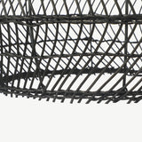 Load image into Gallery viewer, Basket Rattan Woven Pendant Light Shades Black