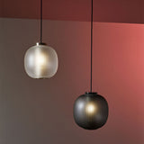 Load image into Gallery viewer, Vintage Ribbed Glass Frosted Pendant Light -Homdiy