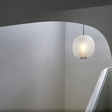 Load image into Gallery viewer, Vintage Ribbed Glass Frosted Pendant Light -Homdiy