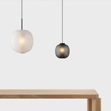 Load image into Gallery viewer, Vintage Ribbed Glass Frosted Pendant Light -Homdiy
