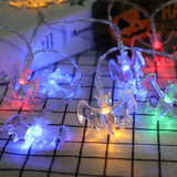 Load image into Gallery viewer, Halloween Bats LED String Lights
