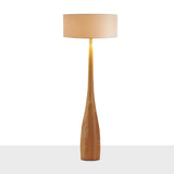 Load image into Gallery viewer, Wood Base Study Room Desk Lamp/Floor Lamp