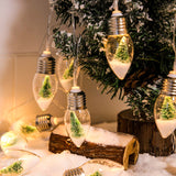 Load image into Gallery viewer, Christmas Tree Snow Globe String Lights