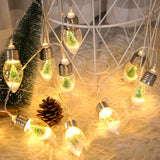 Load image into Gallery viewer, Christmas Tree Snow Globe String Lights