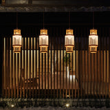 Load image into Gallery viewer, Mid-century Craft Bamboo Pendant Lights