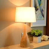 Load image into Gallery viewer, Wood Base Study Room Desk Lamp/Floor Lamp