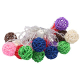 Load image into Gallery viewer, Rattan Ball String Lights