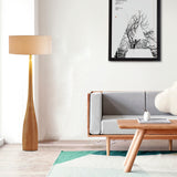 Load image into Gallery viewer, Wood Base Study Room Desk Lamp/Floor Lamp