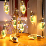 Load image into Gallery viewer, Christmas Tree Snow Globe String Lights