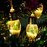 Load image into Gallery viewer, Christmas Tree Snow Globe String Lights