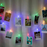 Load image into Gallery viewer, Photo Clip LED String Lights