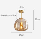 Load image into Gallery viewer, Vintage Bubble Glass Ceiling Light