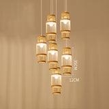 Load image into Gallery viewer, Mid-century Craft Bamboo Pendant Lights