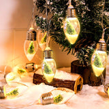 Load image into Gallery viewer, Christmas Tree Snow Globe String Lights