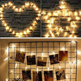 Load image into Gallery viewer, Photo Clip LED String Lights