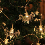 Load image into Gallery viewer, Halloween Bats LED String Lights