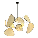 Load image into Gallery viewer, Retro Rattan Chandelier Handmade Pendant Lampshade