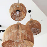 Load image into Gallery viewer, Boho Wicker Pendant Lighting Rattan Lampshade