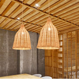 Load image into Gallery viewer, Rattan Pendant Light Handmade Basket Lamp