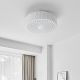 Load image into Gallery viewer, Retro Nostalgia Milky White Art Glass Ceiling Light