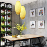 Load image into Gallery viewer, Bamboo pendant Shade Hanging Light Lamp