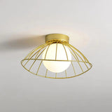 Load image into Gallery viewer, Creative Nordic Straw Hat Ceiling Lights