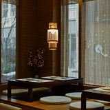Load image into Gallery viewer, Mid-century Craft Bamboo Pendant Lights
