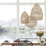 Load image into Gallery viewer, Basket Rattan Woven Lantern Chandelier Pendant Lamp Shade