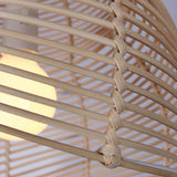 Load image into Gallery viewer, Conch Wicker Lamp Handmade Rattan Light Bamboo Lampshade