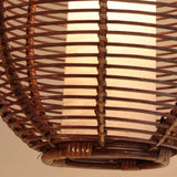 Load image into Gallery viewer, Brown Basket Bamboo Ceiling Lamp for Living Room