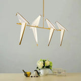 Load image into Gallery viewer, Nordic Creative Paper Cranes Ceiling Light Origami Bird Pendant Lamps