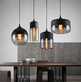 Load image into Gallery viewer, Industrial Lighting Kitchen Rustic Glass Pendant Light