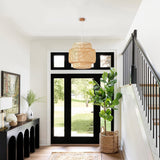 Load image into Gallery viewer, Creative Bamboo Pendant Light Home Decor Lampshade