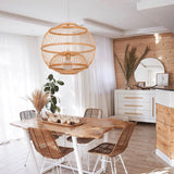Load image into Gallery viewer, Traditional Bamboo Pendant Artistic Suspension Hanging Light Fixture