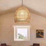 Load image into Gallery viewer, Simple Basket Rattan Wicker Pendant Light Lampshade