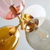 Load image into Gallery viewer, Nordic Led Glass Chandelier Pendant Lamp Kitchen Fixtures Living Room Bedroom