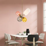 Load image into Gallery viewer, Nordic Led Glass Chandelier Pendant Lamp Kitchen Fixtures Living Room Bedroom