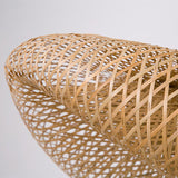 Load image into Gallery viewer, Bamboo Pendant Light Woven Lampshape