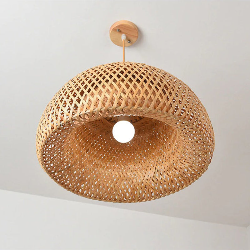 Demolights Nordic Pendant Light Weaving Rattan Ceiling Wicker
