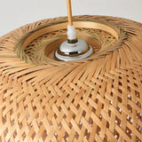 Load image into Gallery viewer, Natural Bamboo Chandelier Vintage Bamboo Woven Light