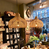 Load image into Gallery viewer, Boho Wicker Pendant Lighting Rattan Lampshade