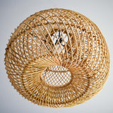 Load image into Gallery viewer, Handmade Rattan Lampshade Wicker Lamp Rustic Pendant Light