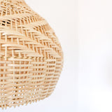 Load image into Gallery viewer, Round Handmade Rattan Lampshade Rustic Wicker Boho Lamp